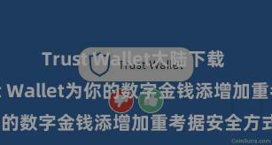 Trust Wallet大陆下载 若何通过Trust Wallet为你的数字金钱添增加重考据安全方式？